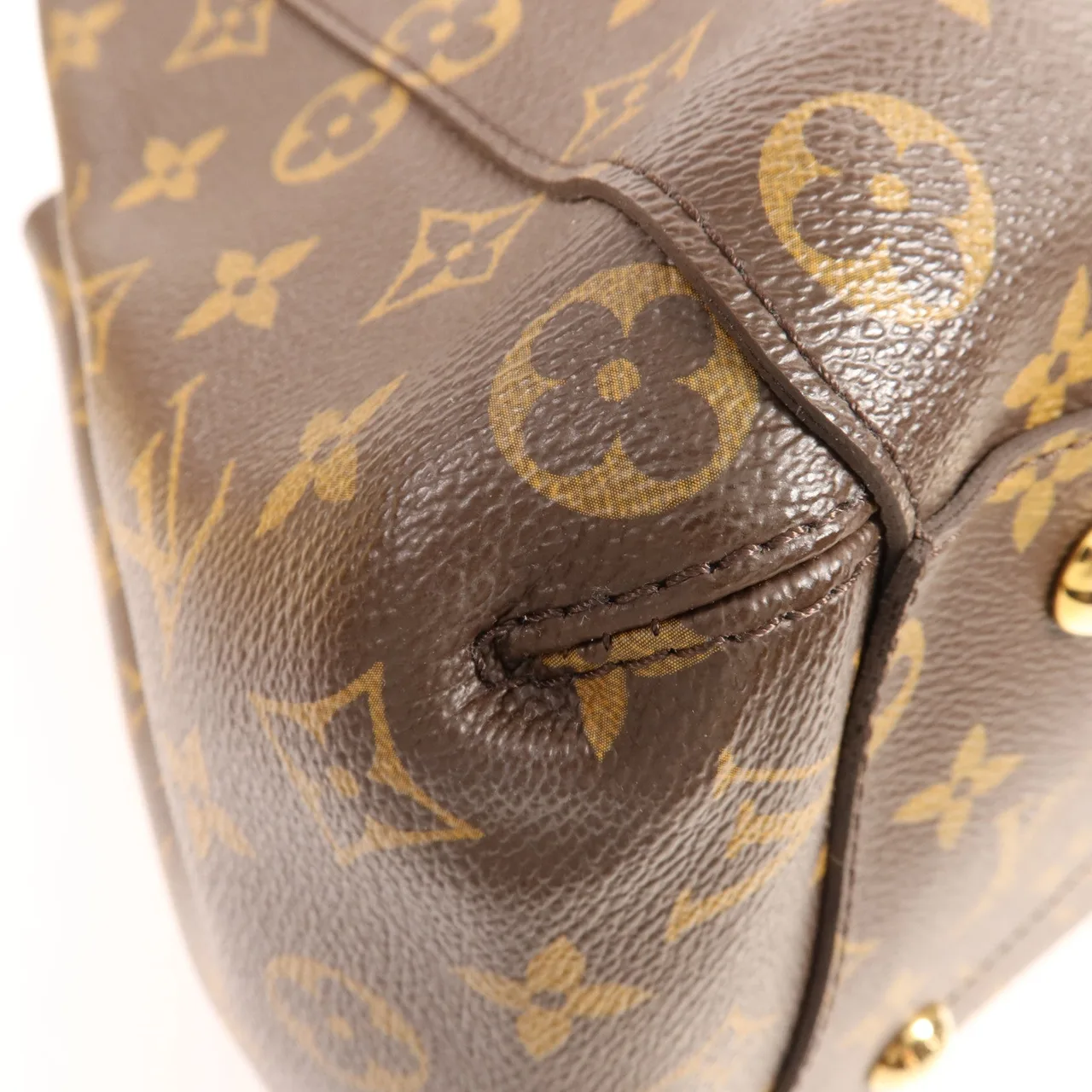 LOUIS VUITTON Montaigne M41067 兩用包 塗層帆布 棕色 / Brown 塗層帆布 中古品A - 縮圖 11