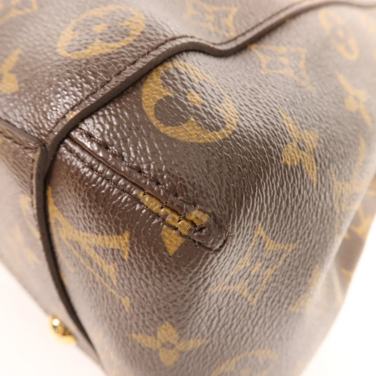 LOUIS VUITTON Montaigne M41067 兩用包 塗層帆布 棕色 / Brown 塗層帆布 中古品A - 縮圖 12