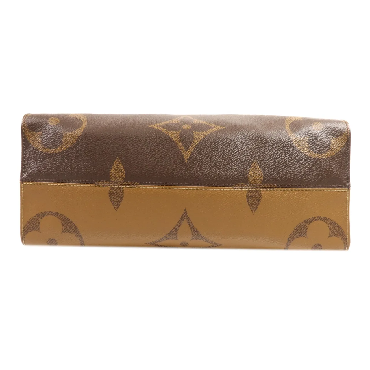 LOUIS VUITTON OnTheGo M45321 兩用包 塗層帆布 棕色 / Brwon 塗層帆布 中古品B - 縮圖 4