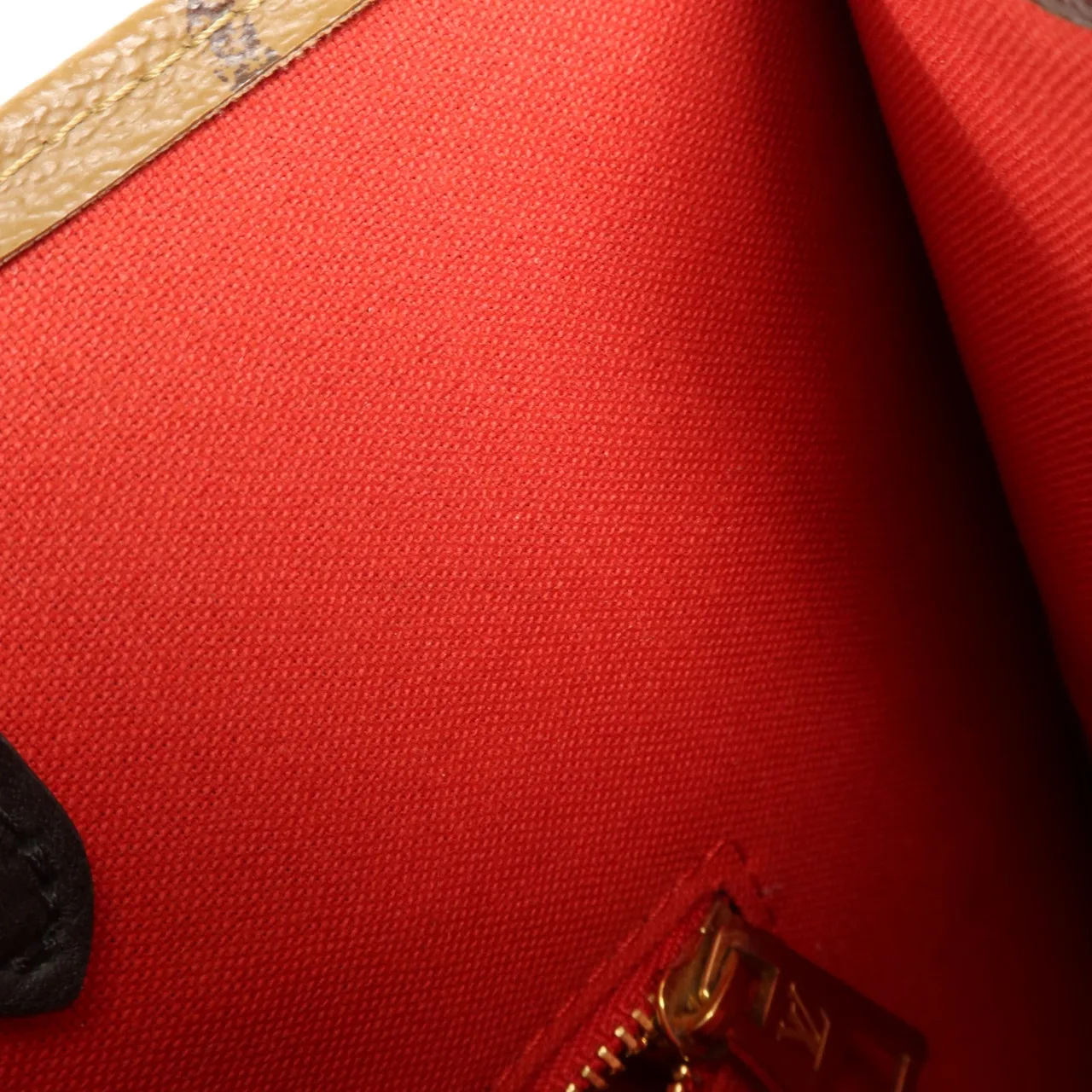 LOUIS VUITTON OnTheGo M45321 兩用包 塗層帆布 棕色 / Brwon 塗層帆布 中古品B - 縮圖 16