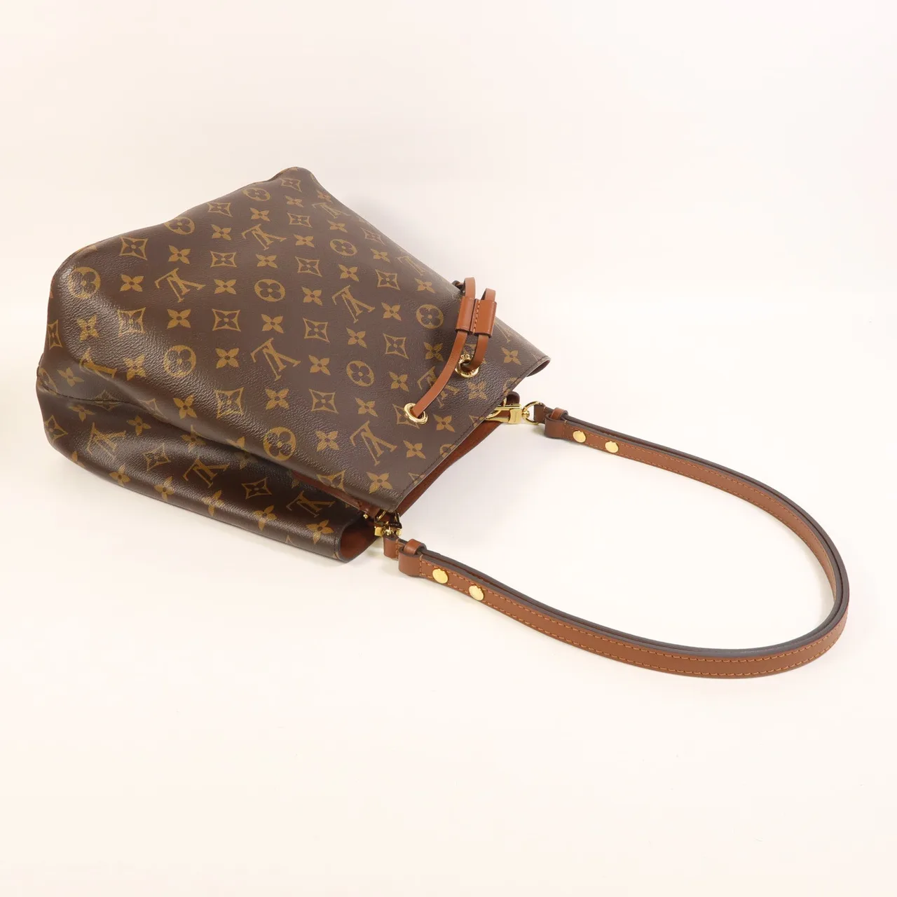 LOUIS VUITTON NeoNoe M44887 兩用包 塗層帆布 棕色 / Brwon 塗層帆布 中古品A - 縮圖 7