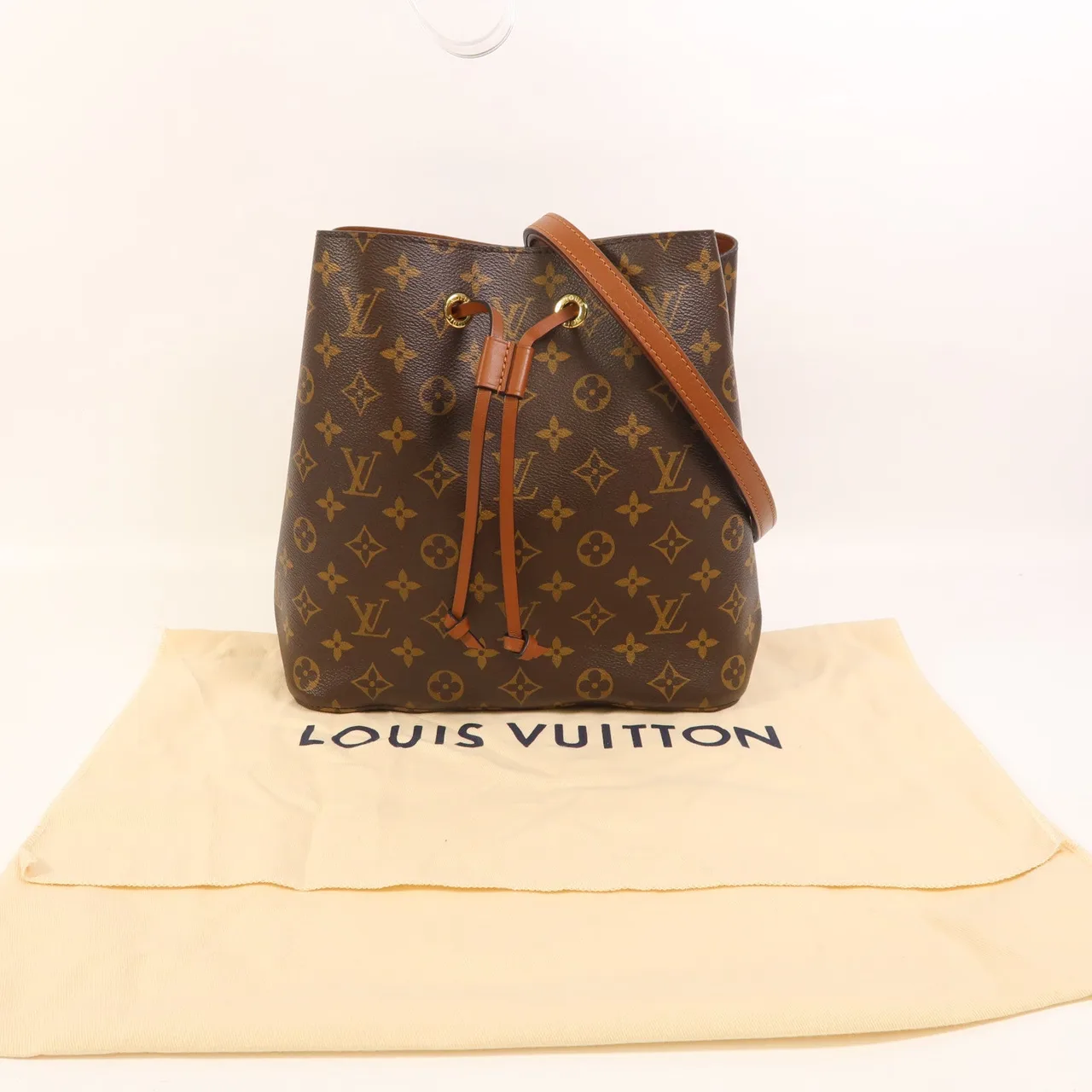 LOUIS VUITTON NeoNoe M44887 兩用包 塗層帆布 棕色 / Brwon 塗層帆布 中古品A - 縮圖 8