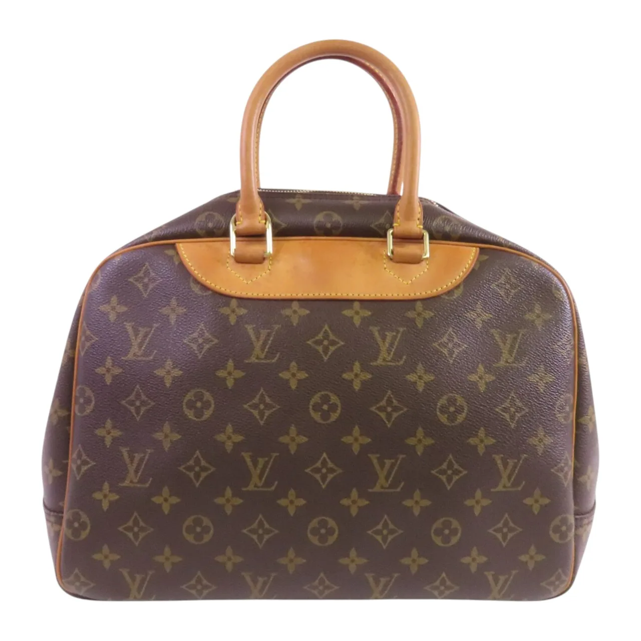 LOUIS VUITTON Deauville M47270 手提包 塗層帆布 棕色 / Brown 塗層帆布 中古品B - 縮圖 2