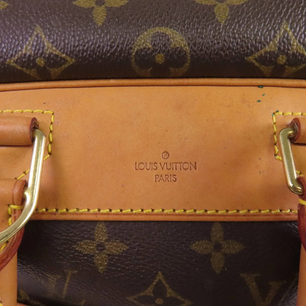 LOUIS VUITTON Deauville M47270 手提包 塗層帆布 棕色 / Brown 塗層帆布 中古品B - 縮圖 8