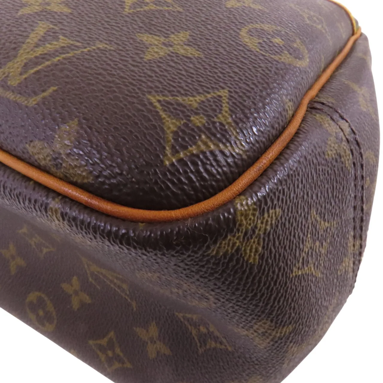 LOUIS VUITTON Deauville M47270 手提包 塗層帆布 棕色 / Brown 塗層帆布 中古品B - 縮圖 12