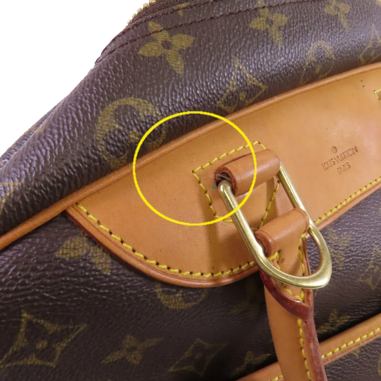 LOUIS VUITTON Deauville M47270 手提包 塗層帆布 棕色 / Brown 塗層帆布 中古品B - 縮圖 19