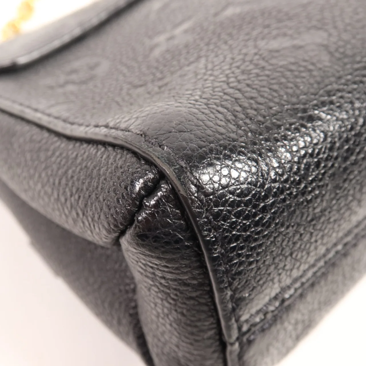 LOUIS VUITTON Vavin M44550 肩背包 牛皮 黑色 牛皮 中古品B - 縮圖 9