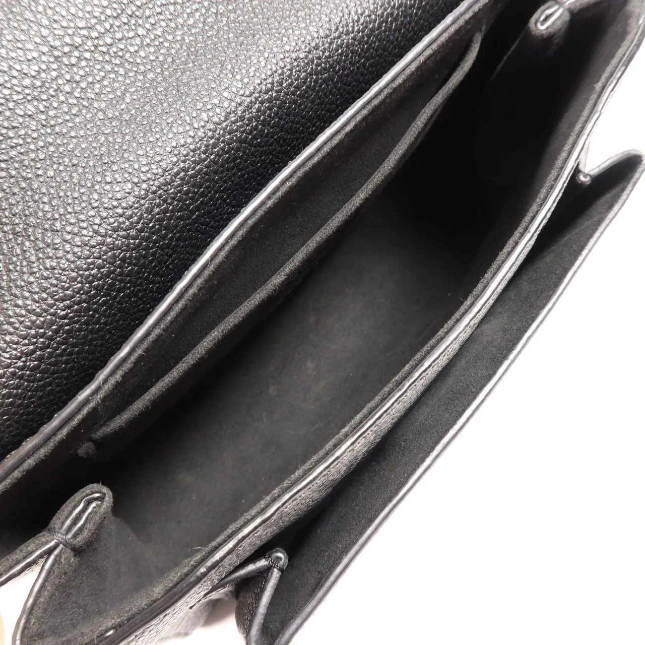 LOUIS VUITTON Vavin M44550 肩背包 牛皮 黑色 牛皮 中古品B - 縮圖 10