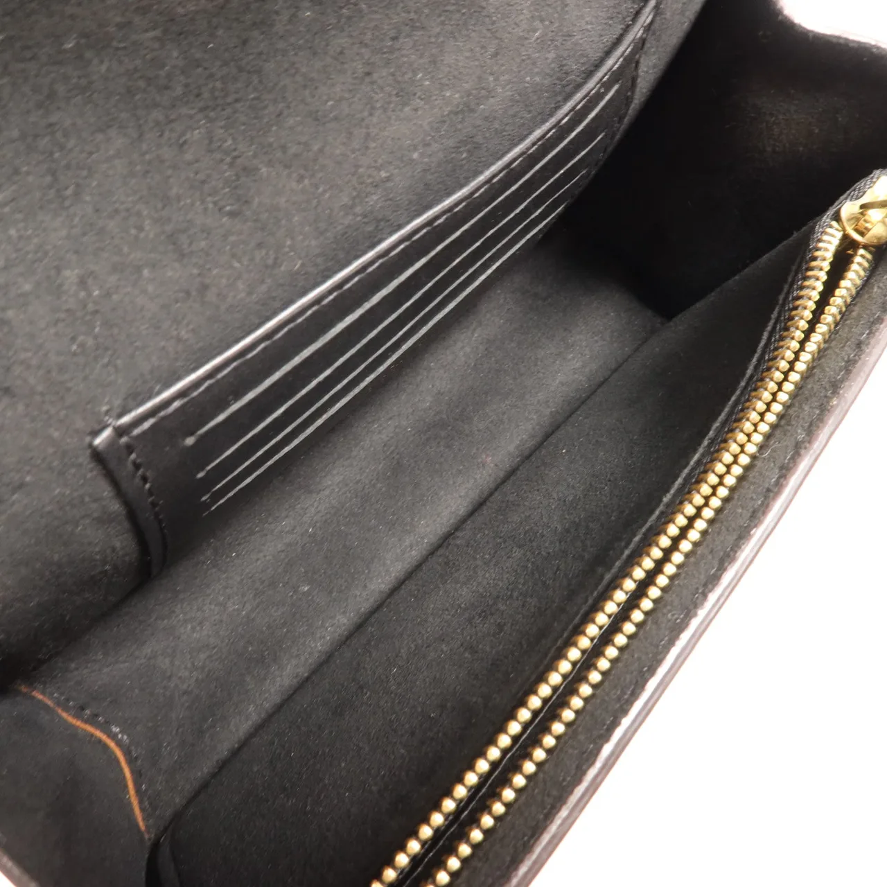 LOUIS VUITTON Dauphine M68746 肩背包 塗層帆布 棕色 塗層帆布 中古品B - 縮圖 10