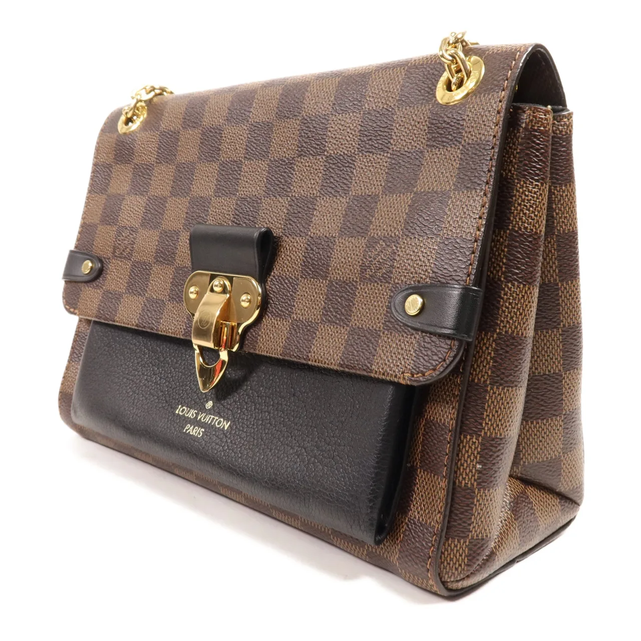 LOUIS VUITTON Vavin N40108 肩背包 塗層帆布 棕色 / 黑色 塗層帆布 中古品A - 縮圖 3
