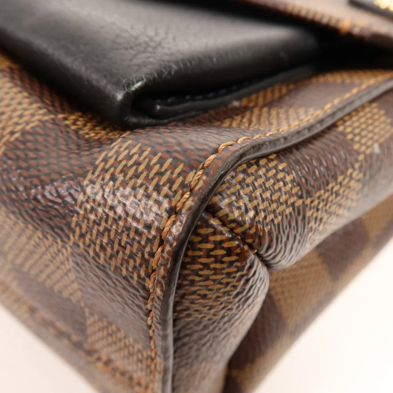 LOUIS VUITTON Vavin N40108 肩背包 塗層帆布 棕色 / 黑色 塗層帆布 中古品A - 縮圖 6