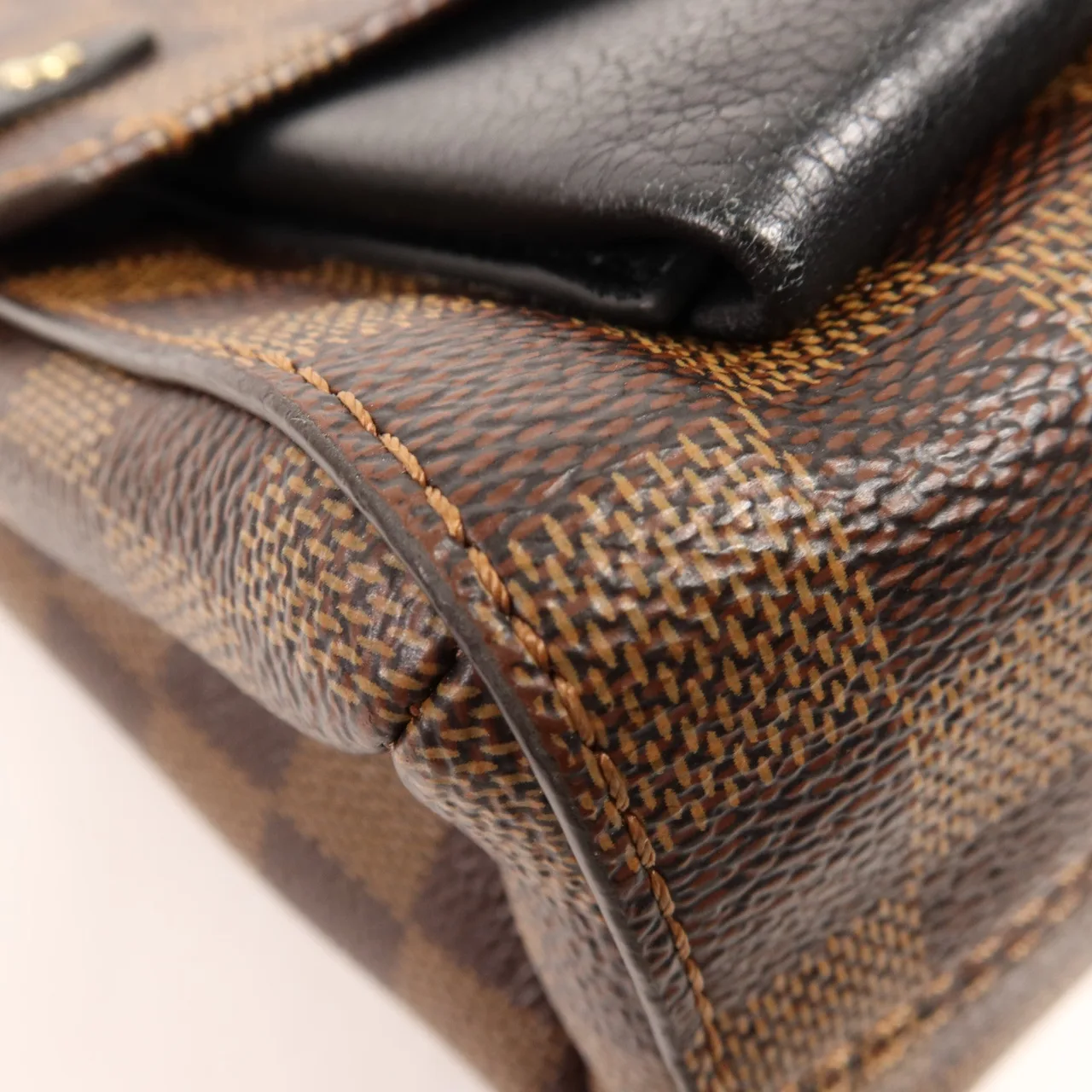 LOUIS VUITTON Vavin N40108 肩背包 塗層帆布 棕色 / 黑色 塗層帆布 中古品A - 縮圖 7