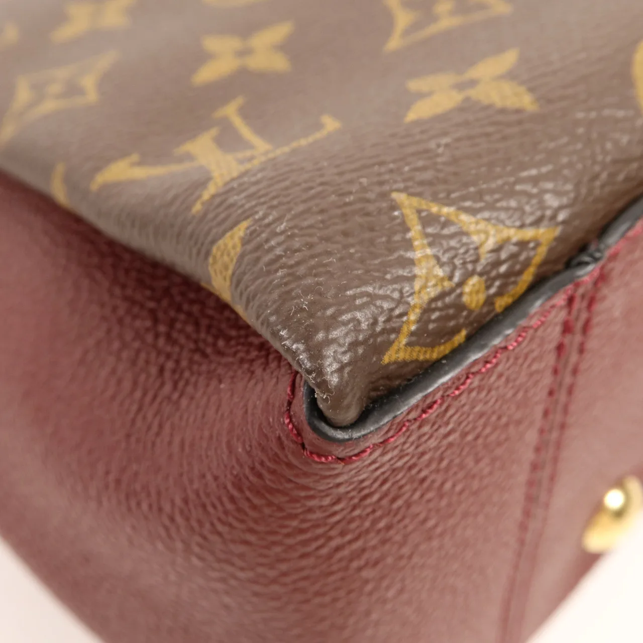 LOUIS VUITTON M43864 Shoulder Bag Coated Canvas 棕色 / 紅色 / Red Coated Canvas Rank A - Thumbnail 9