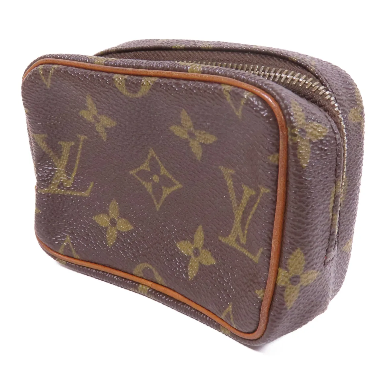 LOUIS VUITTON Wapity M58030 Clutch Coated Canvas 棕色 Coated Canvas Rank B - Thumbnail 3