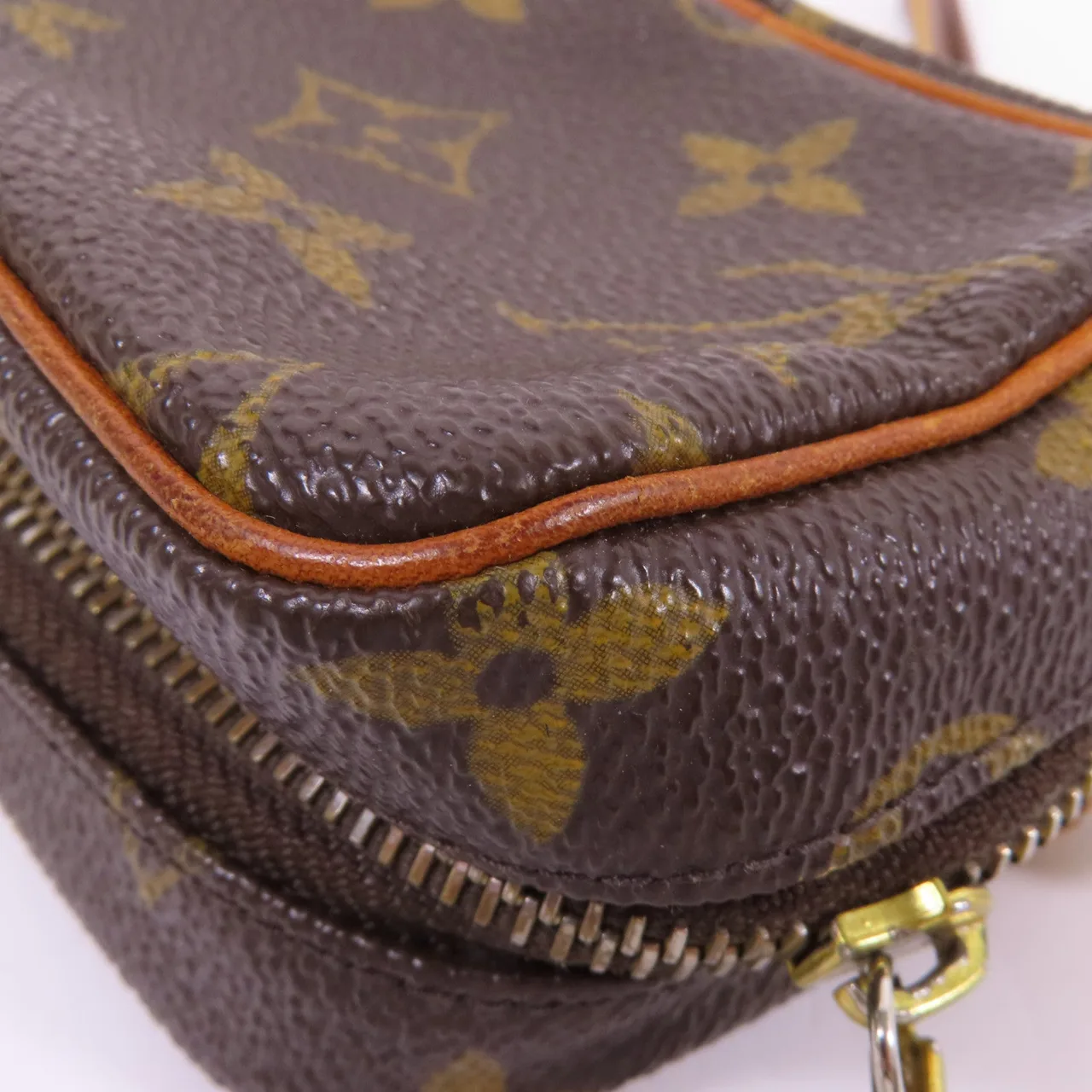 LOUIS VUITTON Wapity M58030 Clutch Coated Canvas 棕色 Coated Canvas Rank B - Thumbnail 8