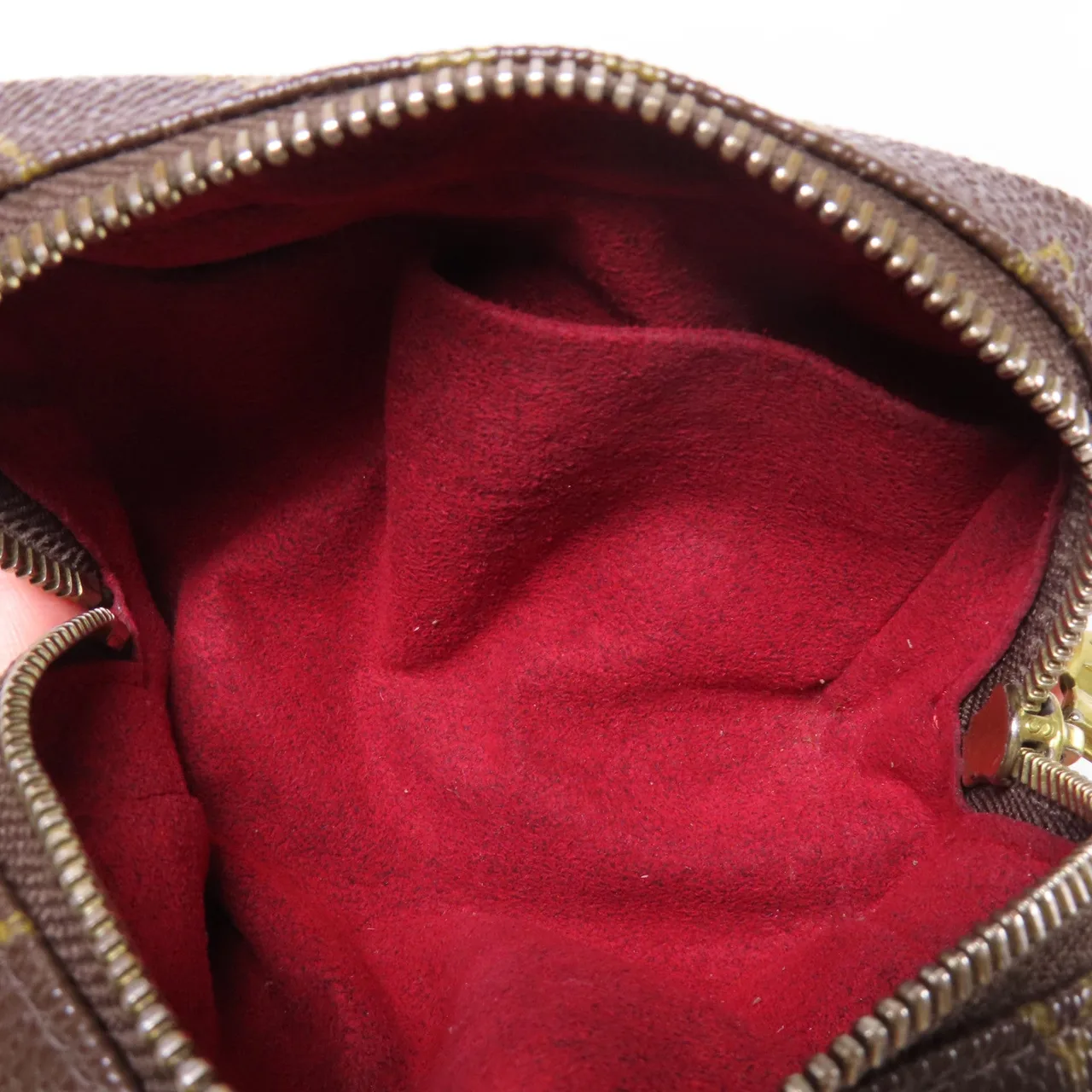 LOUIS VUITTON Wapity M58030 Clutch Coated Canvas 棕色 Coated Canvas Rank B - Thumbnail 14