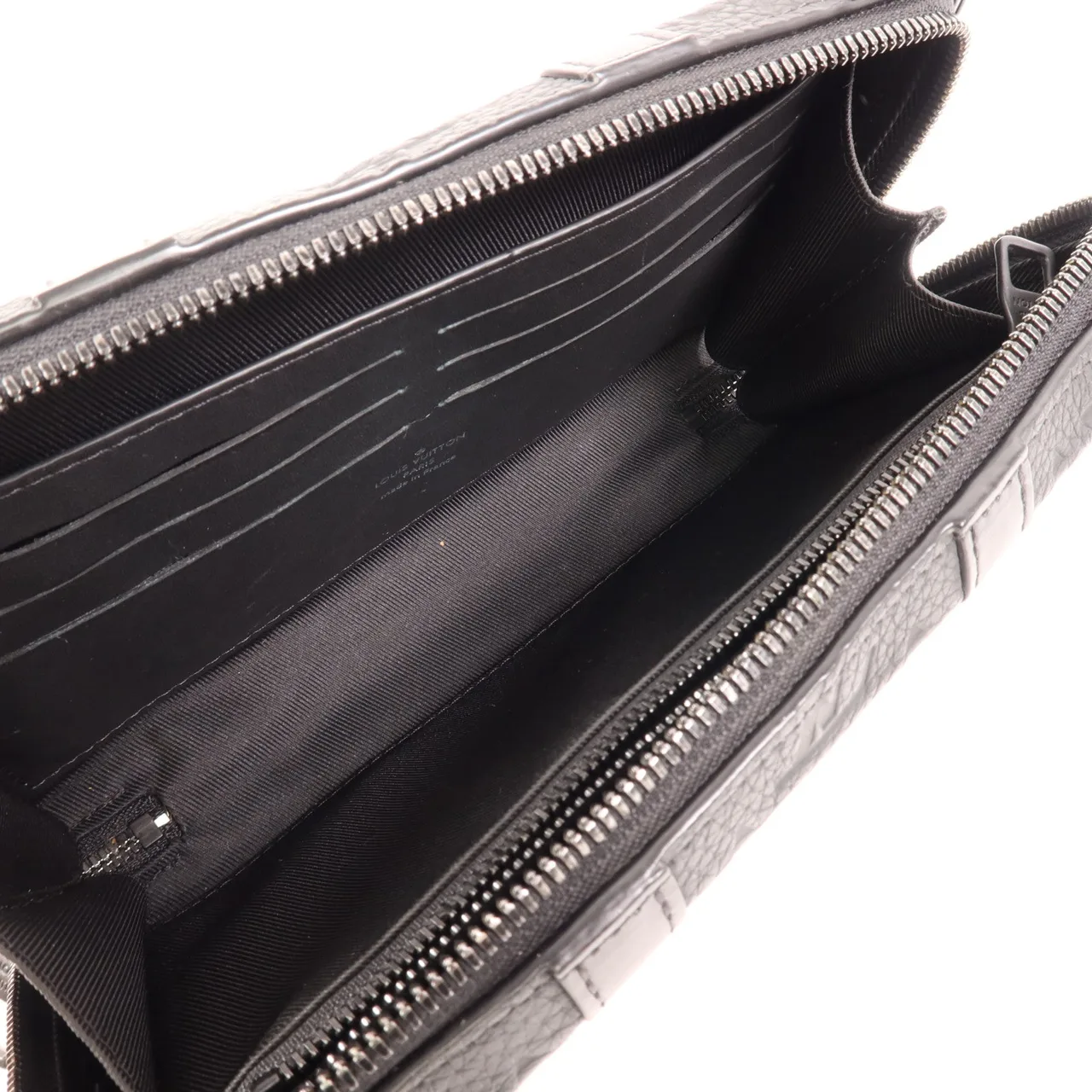 LOUIS VUITTON Soft Trunk M80224 Shoulder Bag Calfskin 黑色 / Black Calfskin Rank B - Thumbnail 5