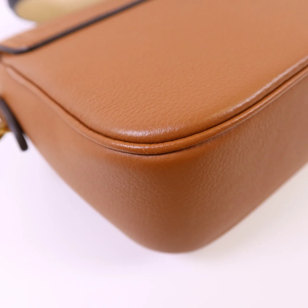 LOUIS VUITTON Lock Me M59491 Shoulder Bag Calfskin 白色 / 棕色 / Tan/Beige Calfskin Rank A - Thumbnail 15