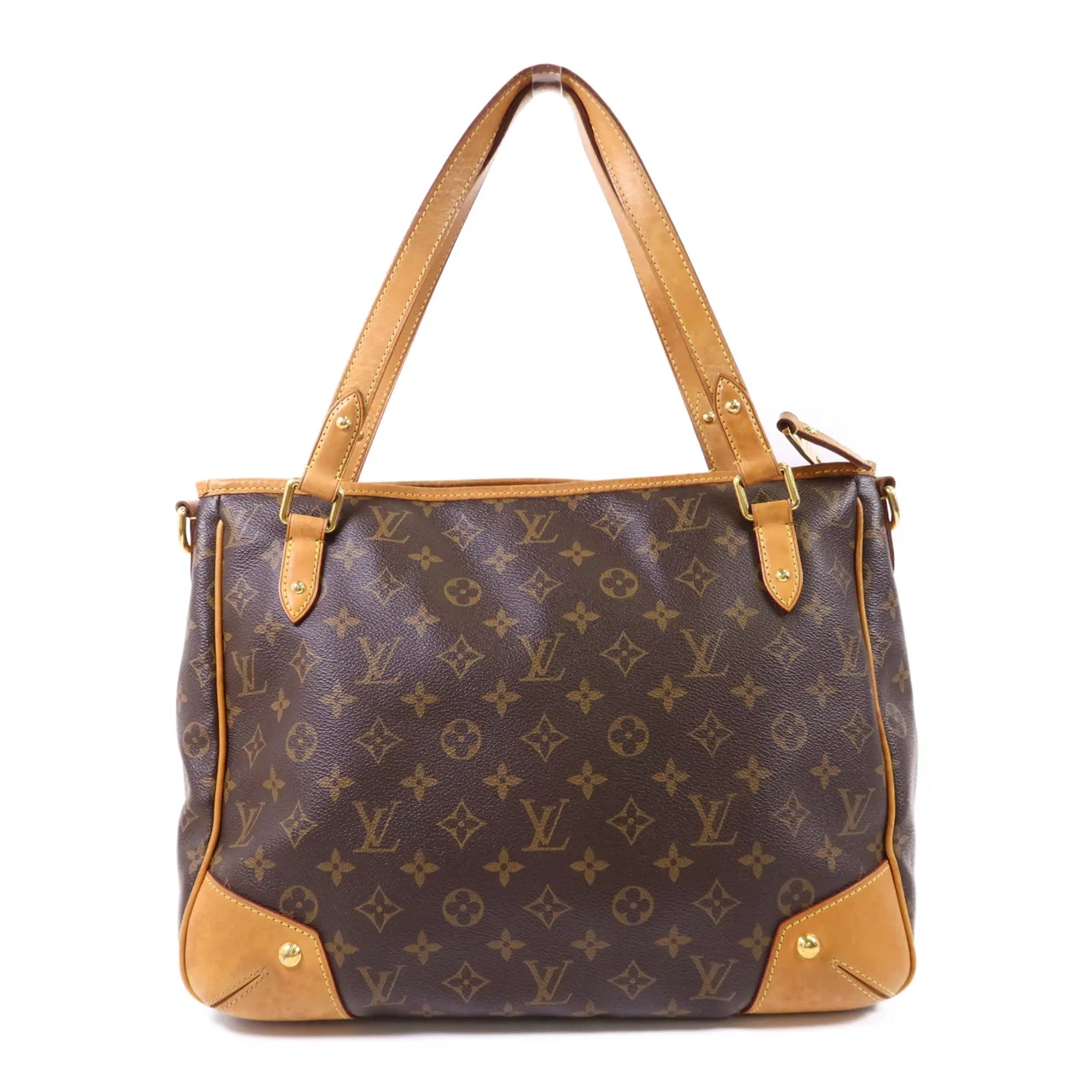 LOUIS VUITTON Estrela M41232 2-Way Bag Coated Canvas 棕色 Coated Canvas Rank B - Thumbnail 2