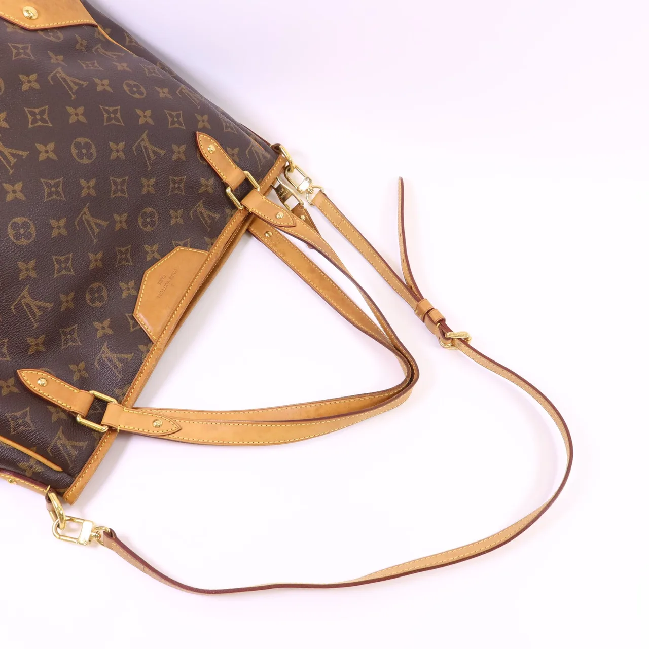 LOUIS VUITTON Estrela M41232 2-Way Bag Coated Canvas 棕色 Coated Canvas Rank B - Thumbnail 5