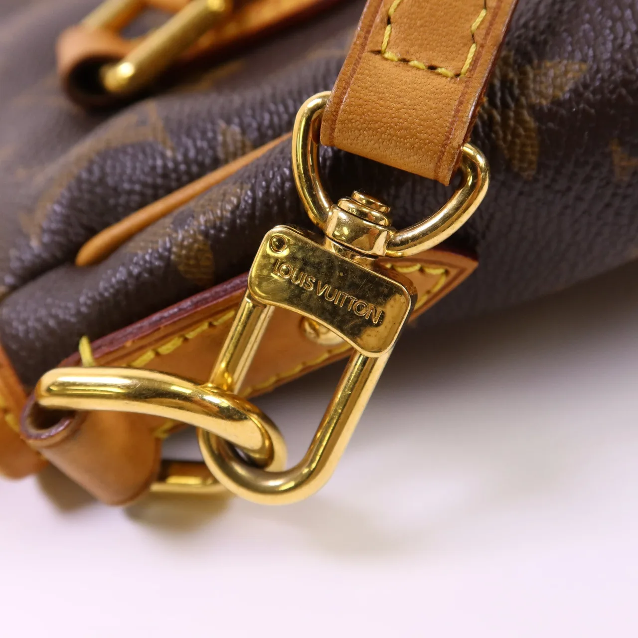 LOUIS VUITTON Estrela M41232 2-Way Bag Coated Canvas 棕色 Coated Canvas Rank B - Thumbnail 10