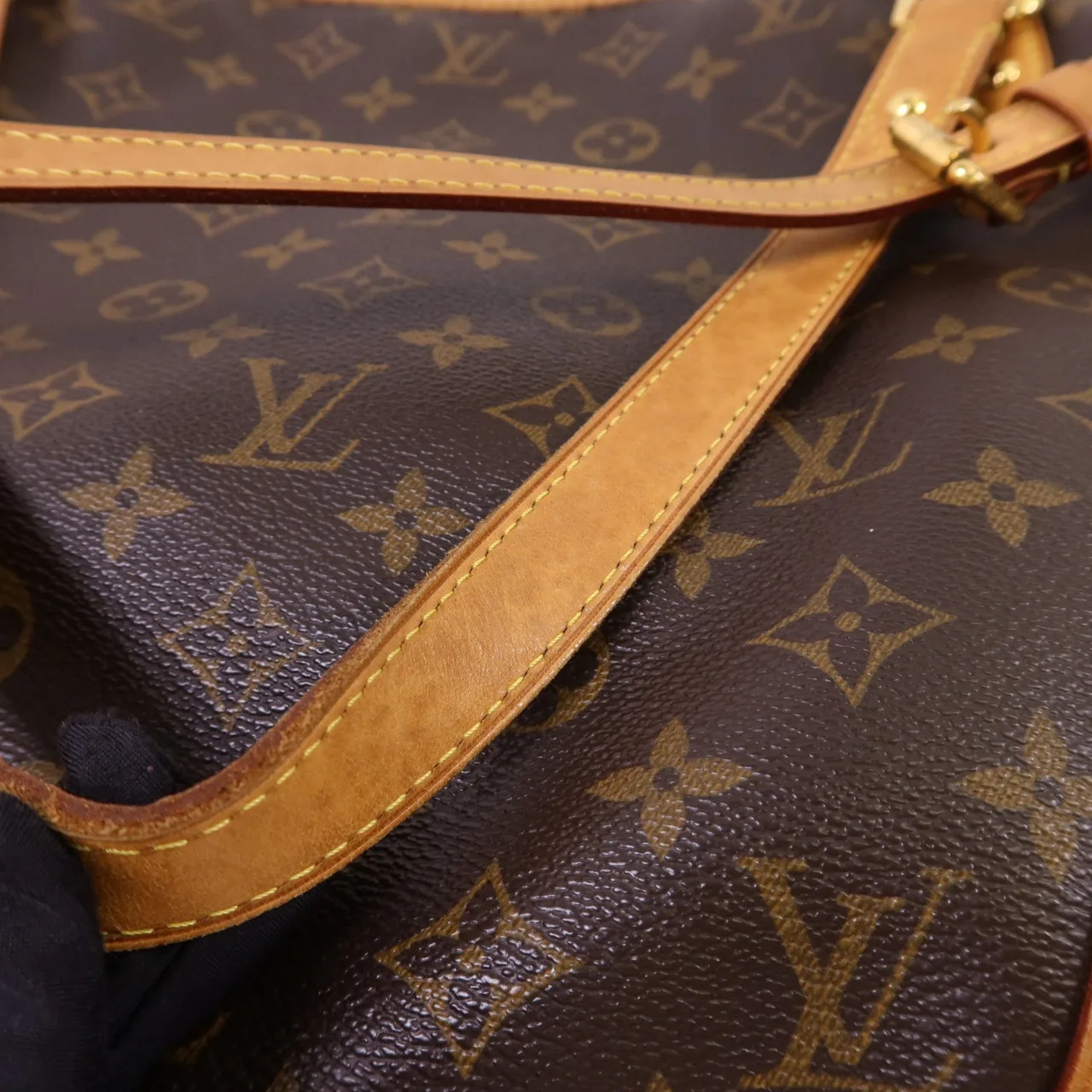 LOUIS VUITTON Estrela M41232 2-Way Bag Coated Canvas 棕色 Coated Canvas Rank B - Thumbnail 19