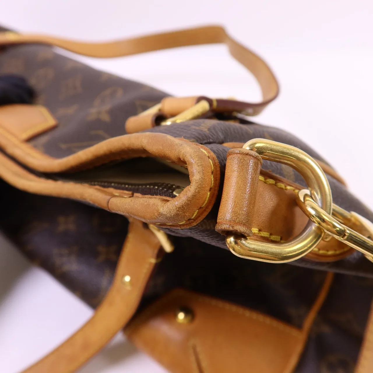 LOUIS VUITTON Estrela M41232 2-Way Bag Coated Canvas 棕色 Coated Canvas Rank B - Thumbnail 20