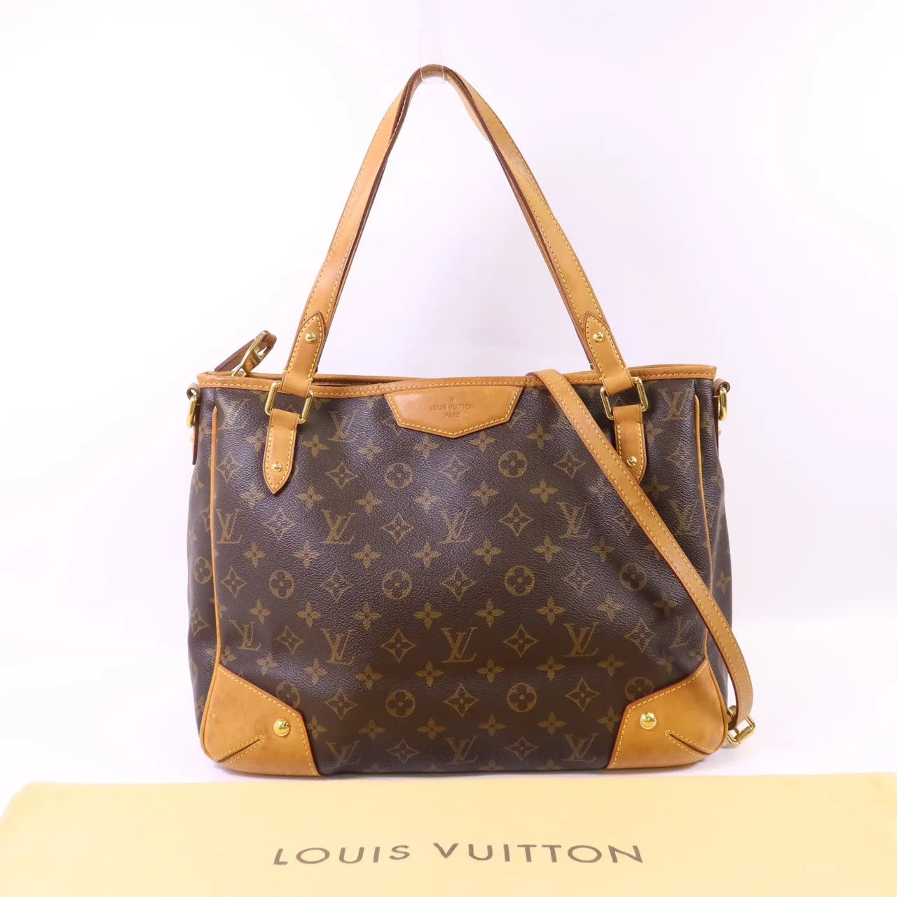LOUIS VUITTON Estrela M41232 2-Way Bag Coated Canvas 棕色 Coated Canvas Rank B - Thumbnail 26