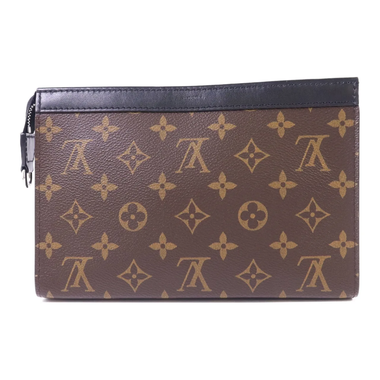 LOUIS VUITTON Gaston M14036 Shoulder Bag Coated Canvas 棕色 / 黑色 Coated Canvas Rank A - Thumbnail 2