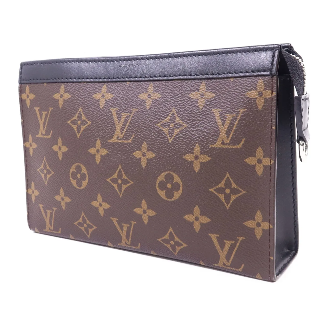 LOUIS VUITTON Gaston M14036 Shoulder Bag Coated Canvas 棕色 / 黑色 Coated Canvas Rank A - Thumbnail 3