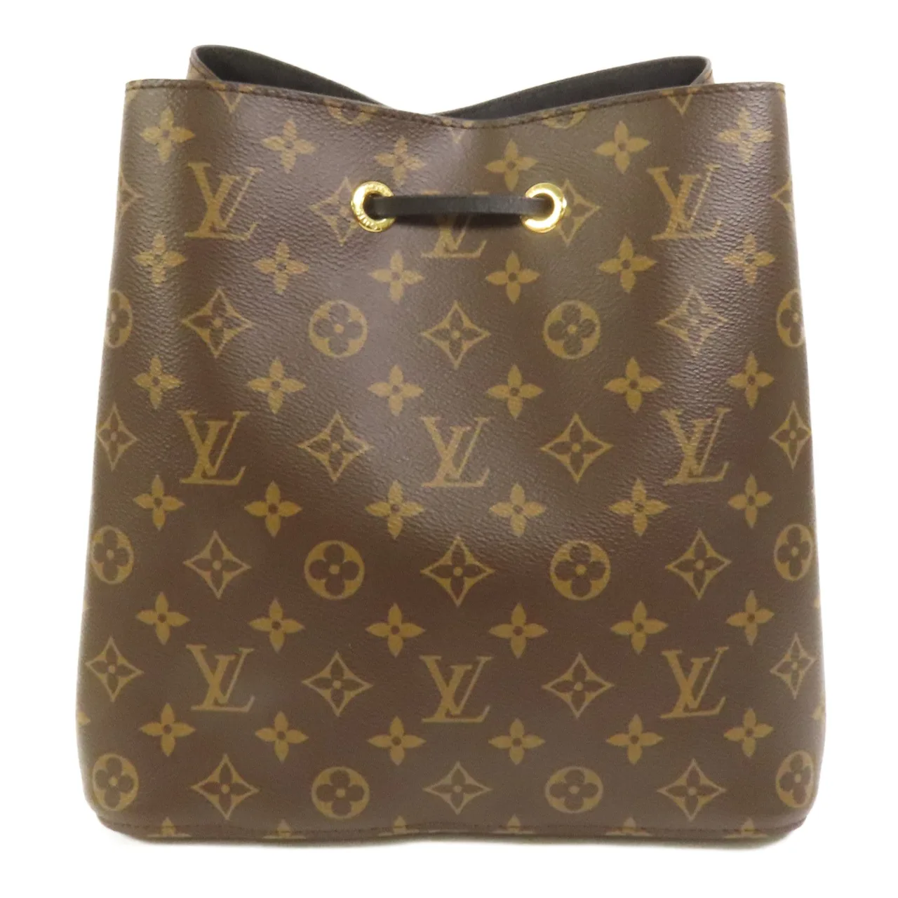 LOUIS VUITTON NeoNoe M44020 Shoulder Bag Coated Canvas 棕色 / 黑色 / Black Coated Canvas Rank A - Thumbnail 2