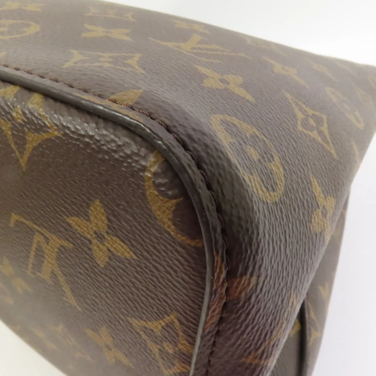 LOUIS VUITTON NeoNoe M44020 Shoulder Bag Coated Canvas 棕色 / 黑色 / Black Coated Canvas Rank A - Thumbnail 11