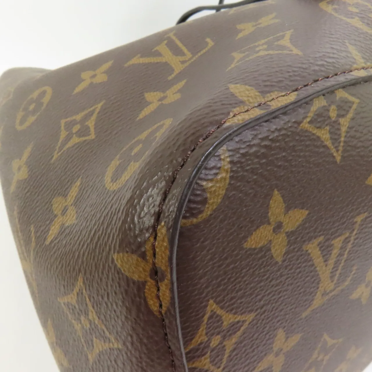 LOUIS VUITTON NeoNoe M44020 Shoulder Bag Coated Canvas 棕色 / 黑色 / Black Coated Canvas Rank A - Thumbnail 12