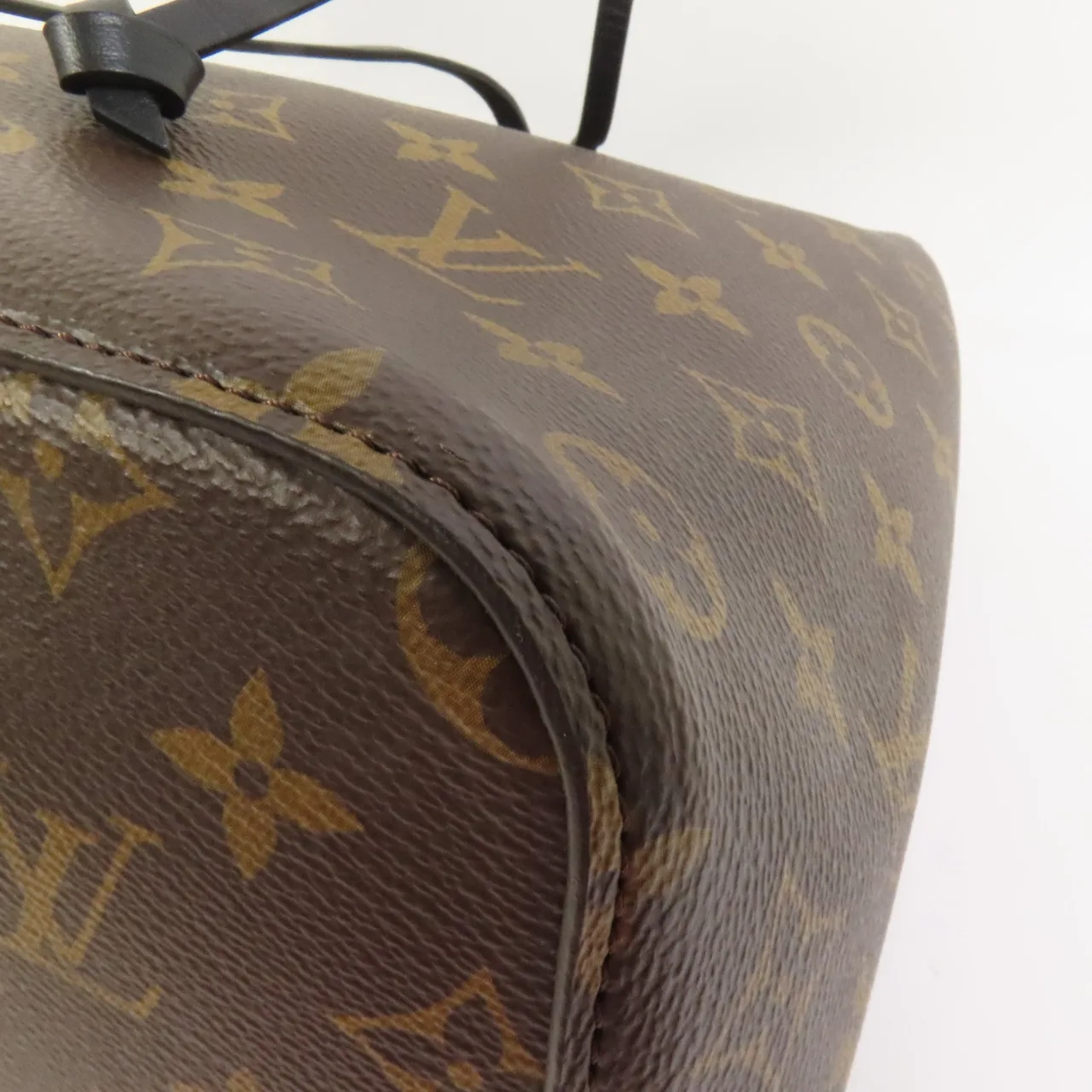 LOUIS VUITTON NeoNoe M44020 Shoulder Bag Coated Canvas 棕色 / 黑色 / Black Coated Canvas Rank A - Thumbnail 13
