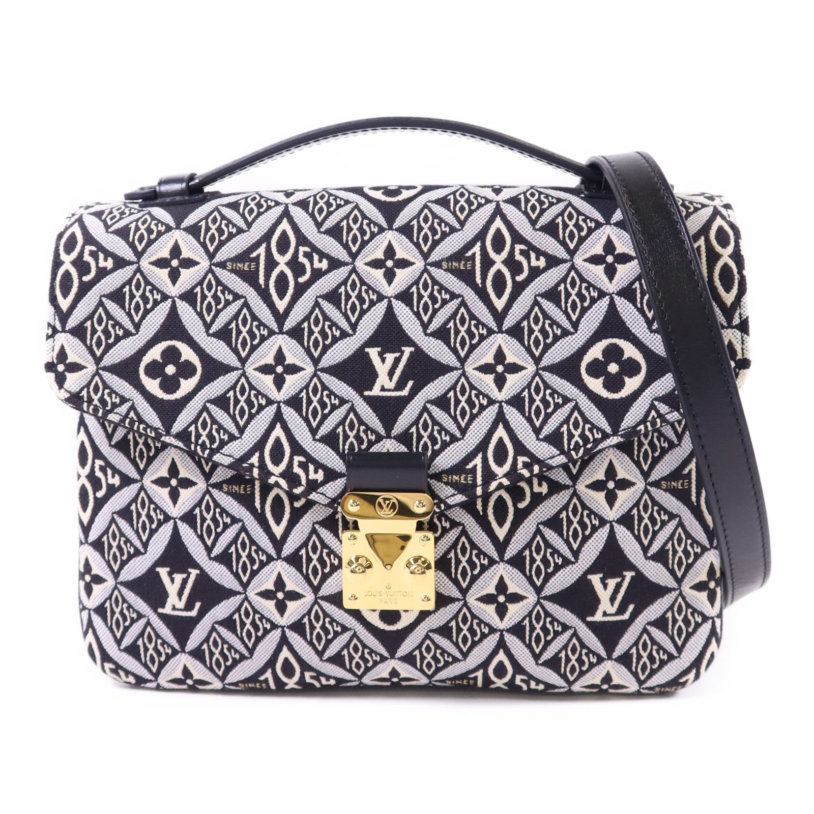LOUIS VUITTON Pochette Metis M57272 2-Way Bag Canvas