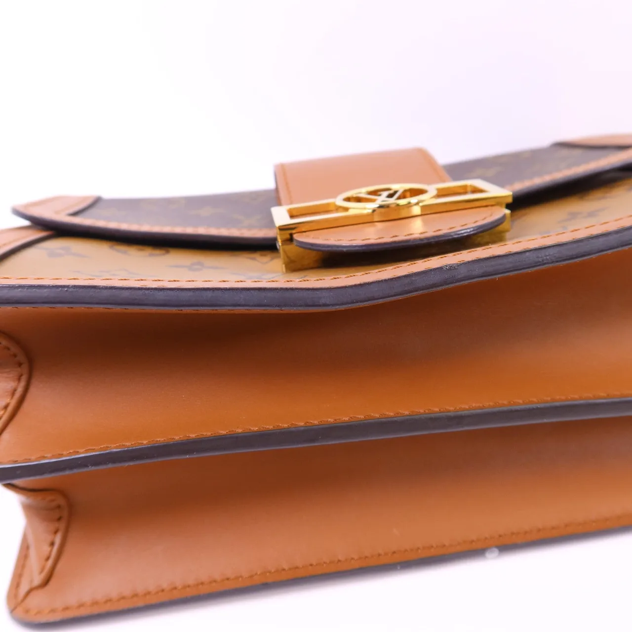 LOUIS VUITTON Dauphine M45958 Shoulder Bag Coated Canvas 棕色 Coated Canvas Rank A - Thumbnail 19