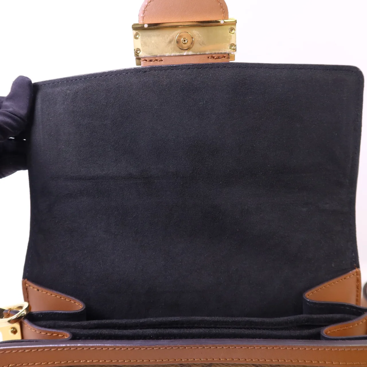 LOUIS VUITTON Dauphine M45958 Shoulder Bag Coated Canvas 棕色 Coated Canvas Rank A - Thumbnail 20