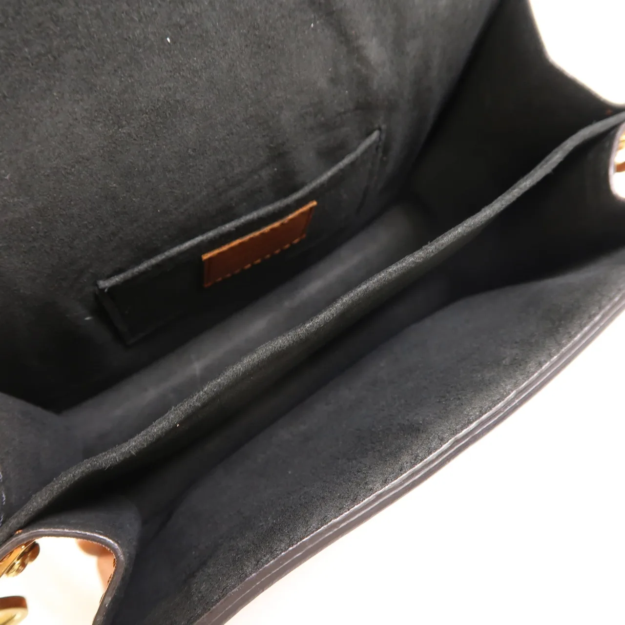 LOUIS VUITTON Mini Dauphine M44580 肩背包 塗層帆布 棕色 / Brown 塗層帆布 中古品B - 縮圖 5