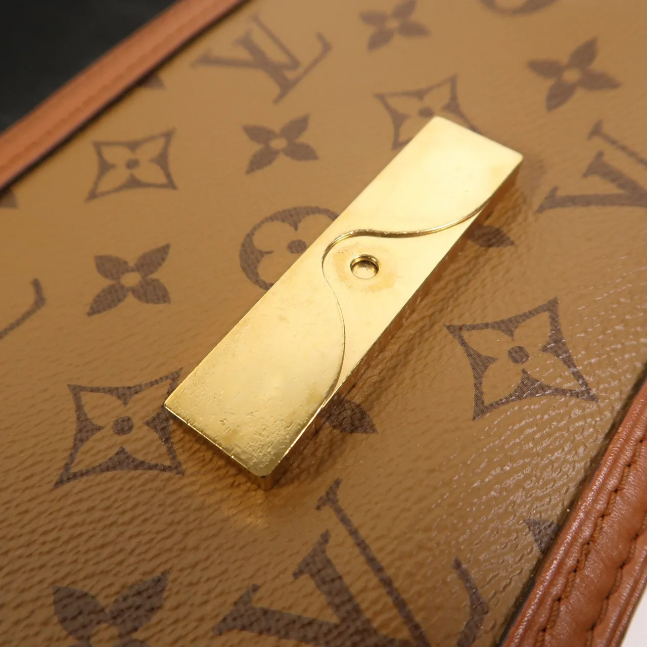 LOUIS VUITTON Mini Dauphine M44580 肩背包 塗層帆布 棕色 / Brown 塗層帆布 中古品B - 縮圖 15