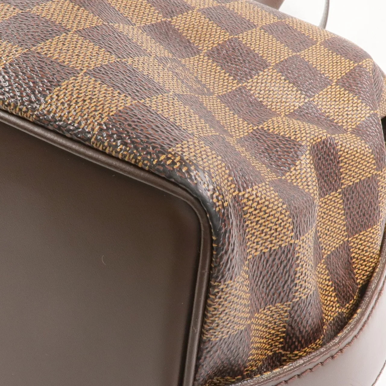 LOUIS VUITTON Chelsea N51119 托特包 塗層帆布 棕色 塗層帆布 中古品B - 縮圖 9