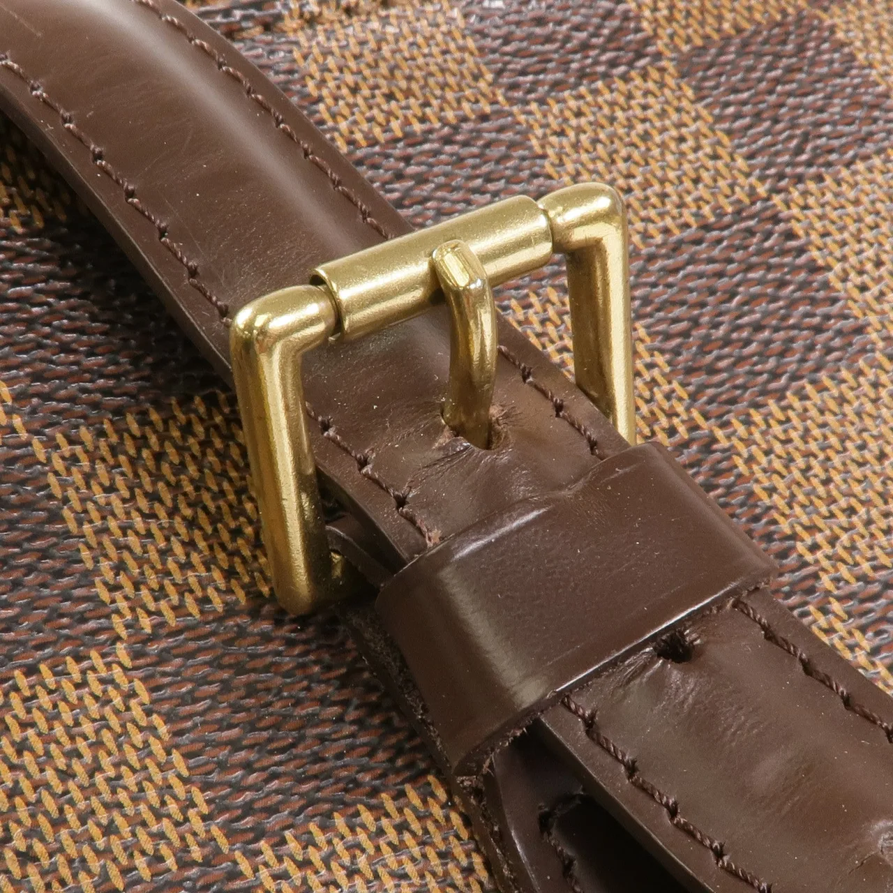 LOUIS VUITTON Chelsea N51119 托特包 塗層帆布 棕色 塗層帆布 中古品B - 縮圖 12