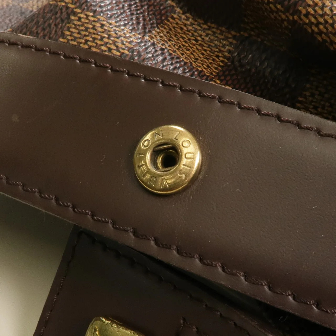 LOUIS VUITTON Chelsea N51119 托特包 塗層帆布 棕色 塗層帆布 中古品B - 縮圖 17