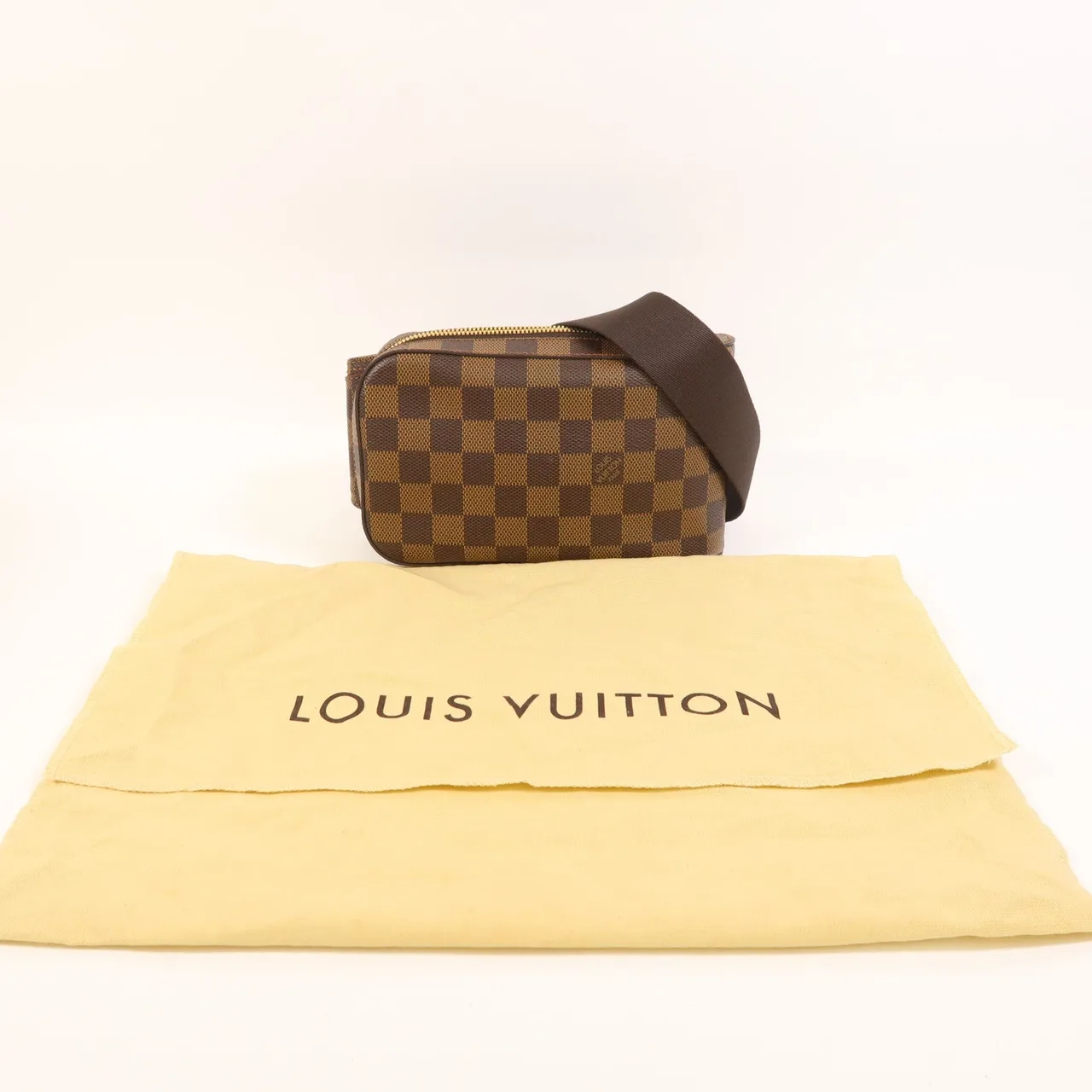 LOUIS VUITTON Geronimos N51994 腰包 塗層帆布 棕色 / Brown 塗層帆布 中古品A - 縮圖 9