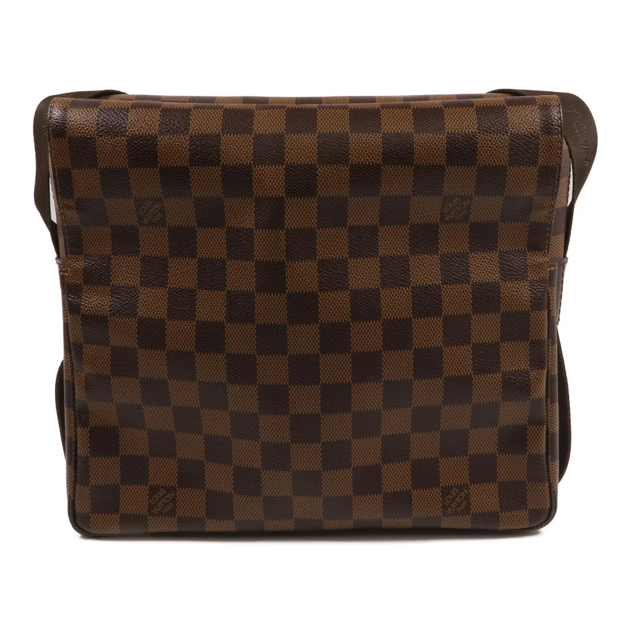 LOUIS VUITTON Naviglio N45255 肩背包 塗層帆布 棕色 / Brown 塗層帆布 中古品A - 縮圖 3