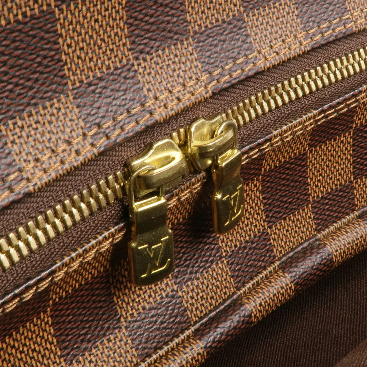 LOUIS VUITTON Naviglio N45255 肩背包 塗層帆布 棕色 / Brown 塗層帆布 中古品A - 縮圖 10