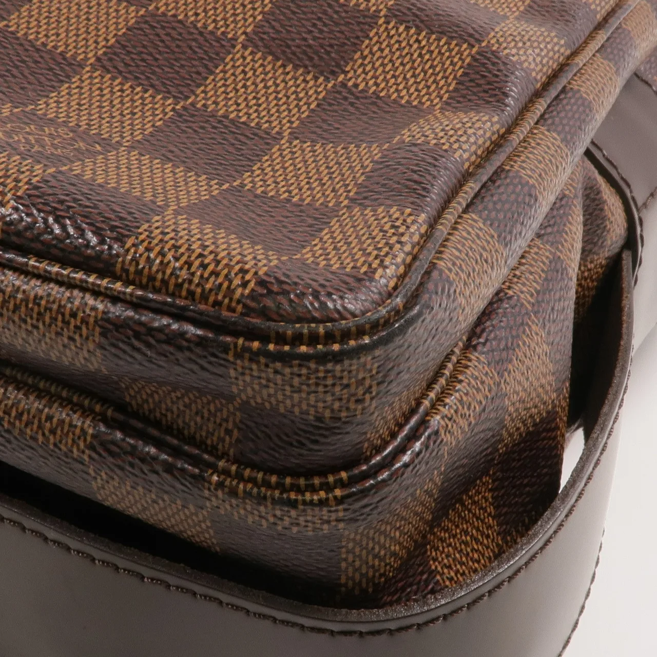 LOUIS VUITTON Naviglio N45255 肩背包 塗層帆布 棕色 / Brown 塗層帆布 中古品A - 縮圖 13