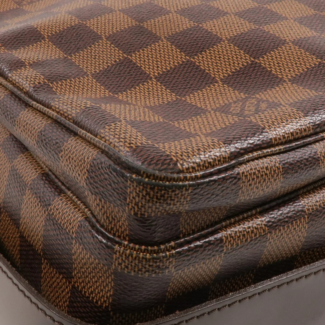 LOUIS VUITTON Naviglio N45255 肩背包 塗層帆布 棕色 / Brown 塗層帆布 中古品A - 縮圖 14