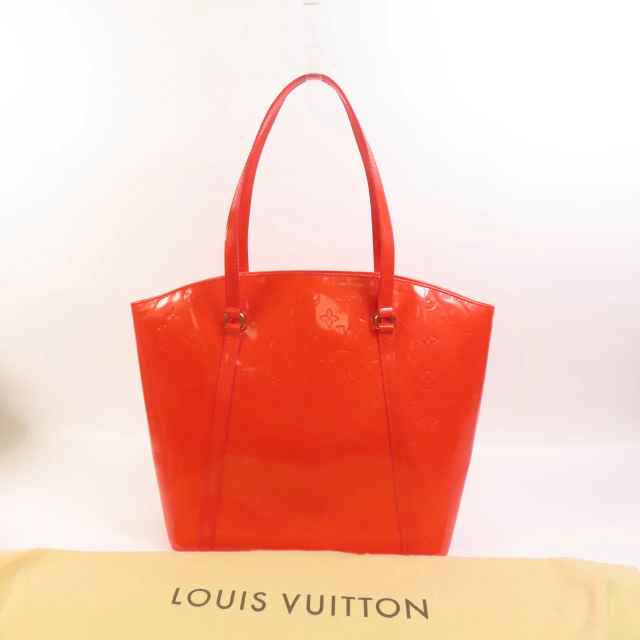 LOUIS VUITTON M91726 手提包 皮革 紅色 / Red 皮革 中古品B - 縮圖 5