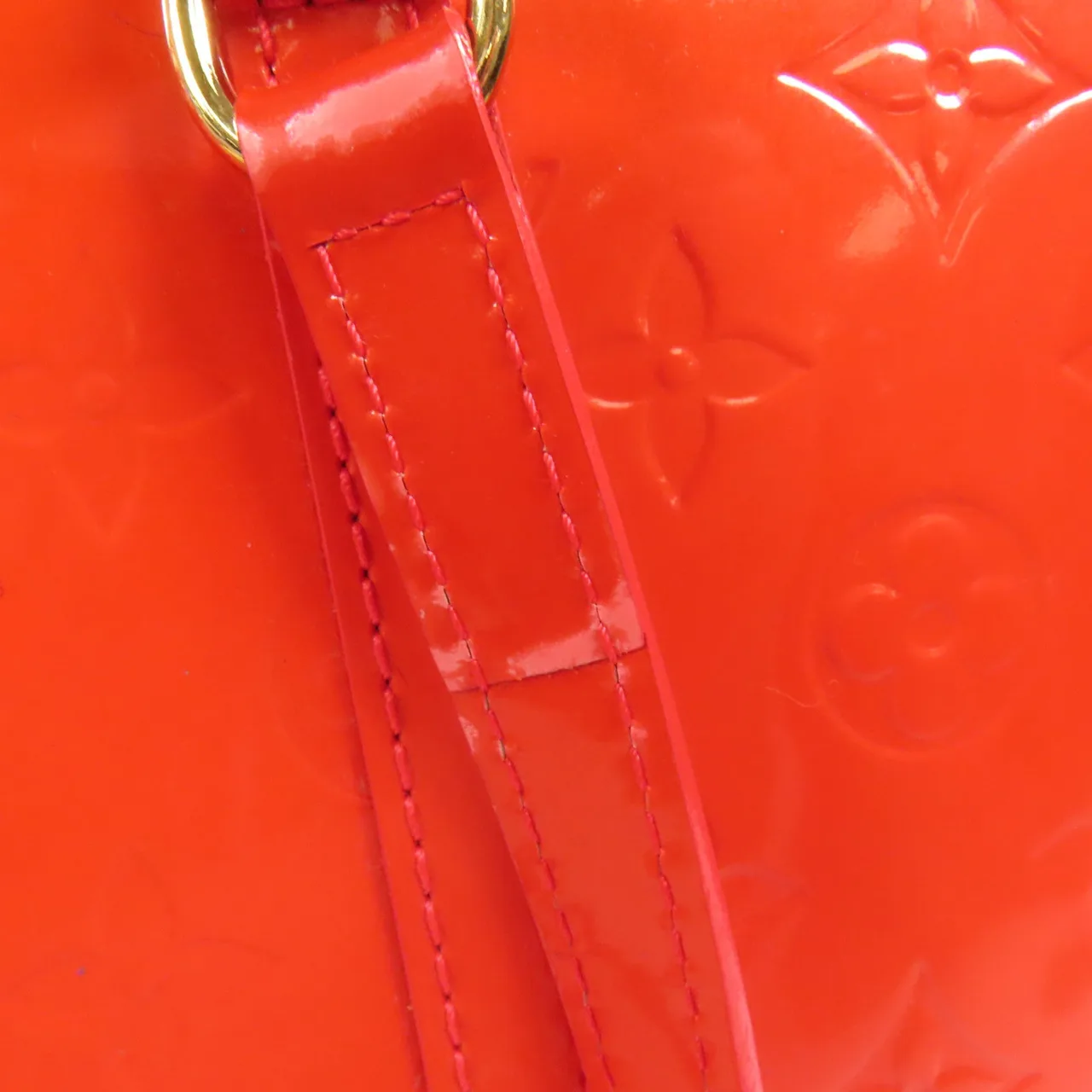 LOUIS VUITTON M91726 手提包 皮革 紅色 / Red 皮革 中古品B - 縮圖 15