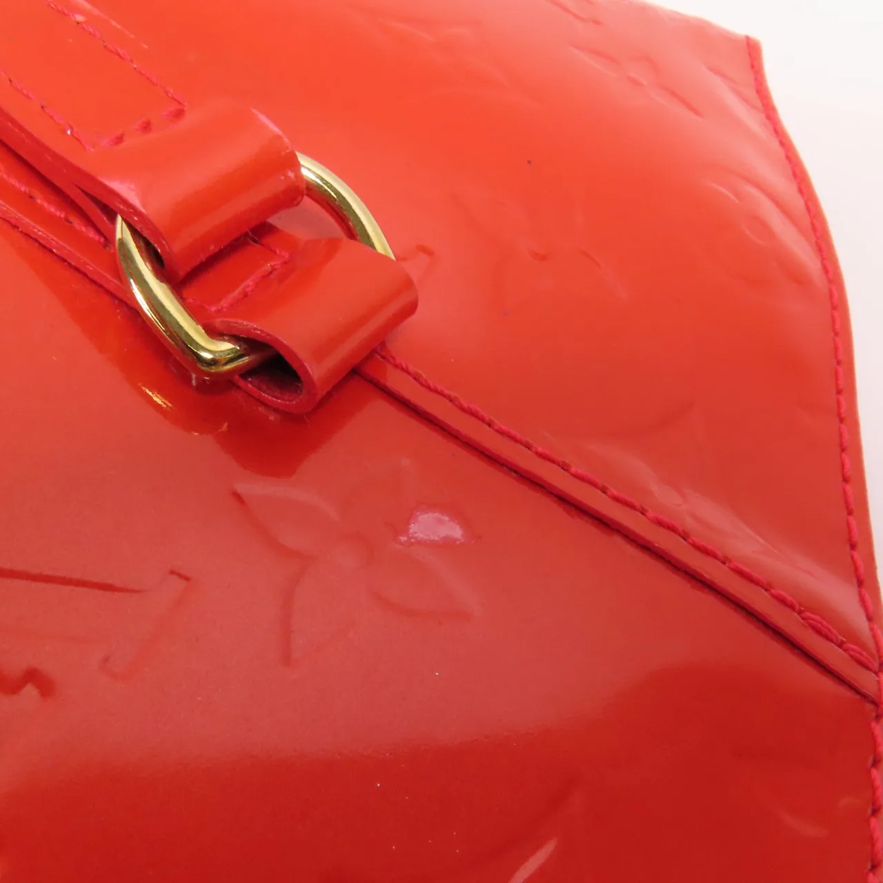 LOUIS VUITTON M91726 手提包 皮革 紅色 / Red 皮革 中古品B - 縮圖 16